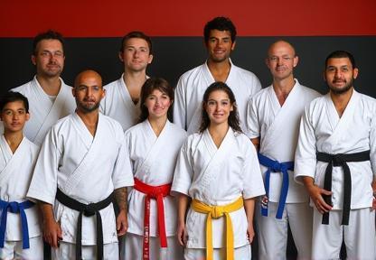 Group photo of students and instructors.