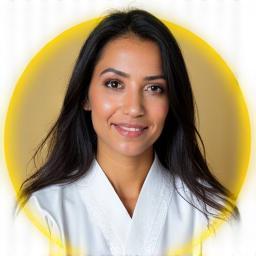 Professional headshot of Sensei Aisha Al Farsi.